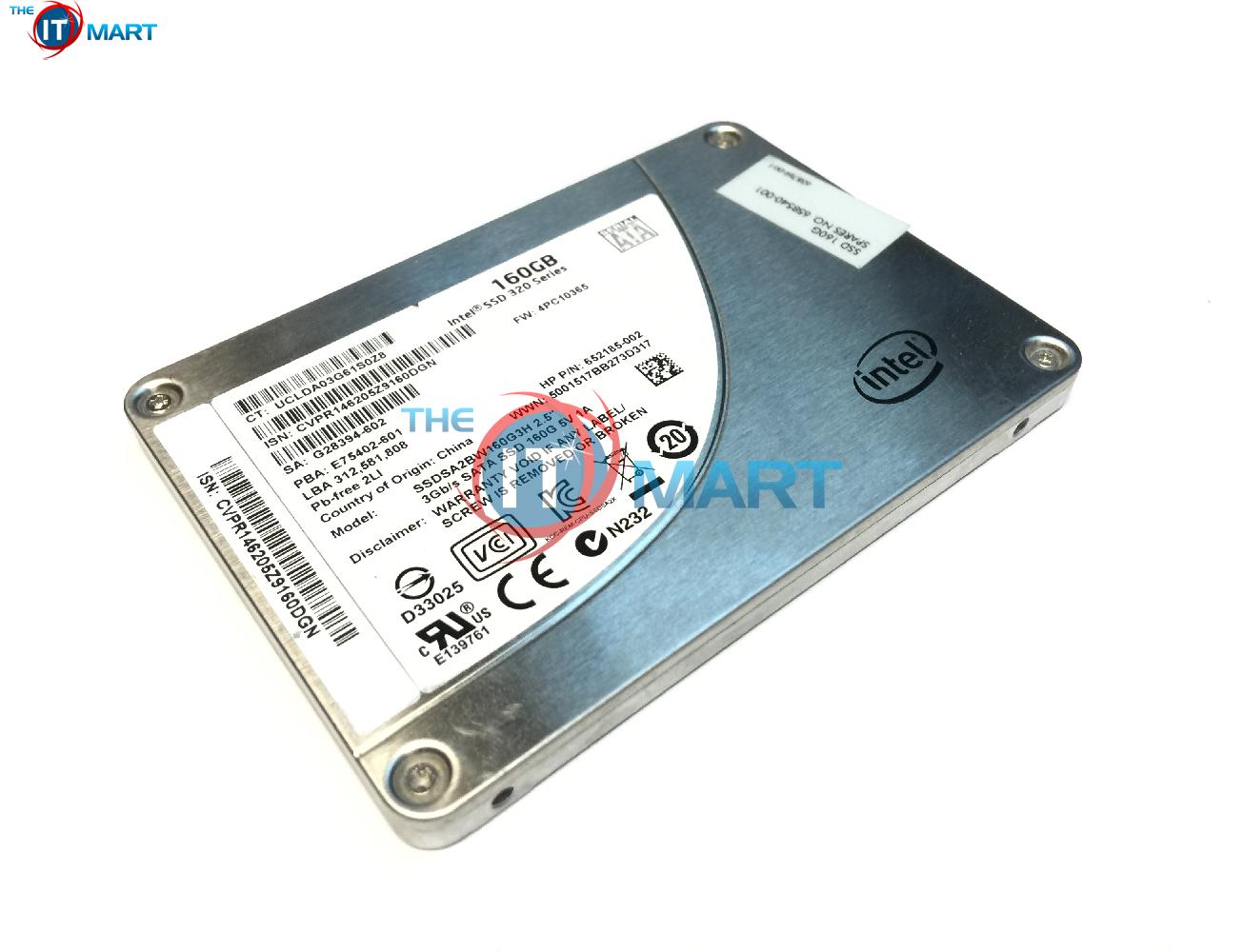 658540-001 HP INTEL 160Gb 320 Series 2.5'' Solid State Drive