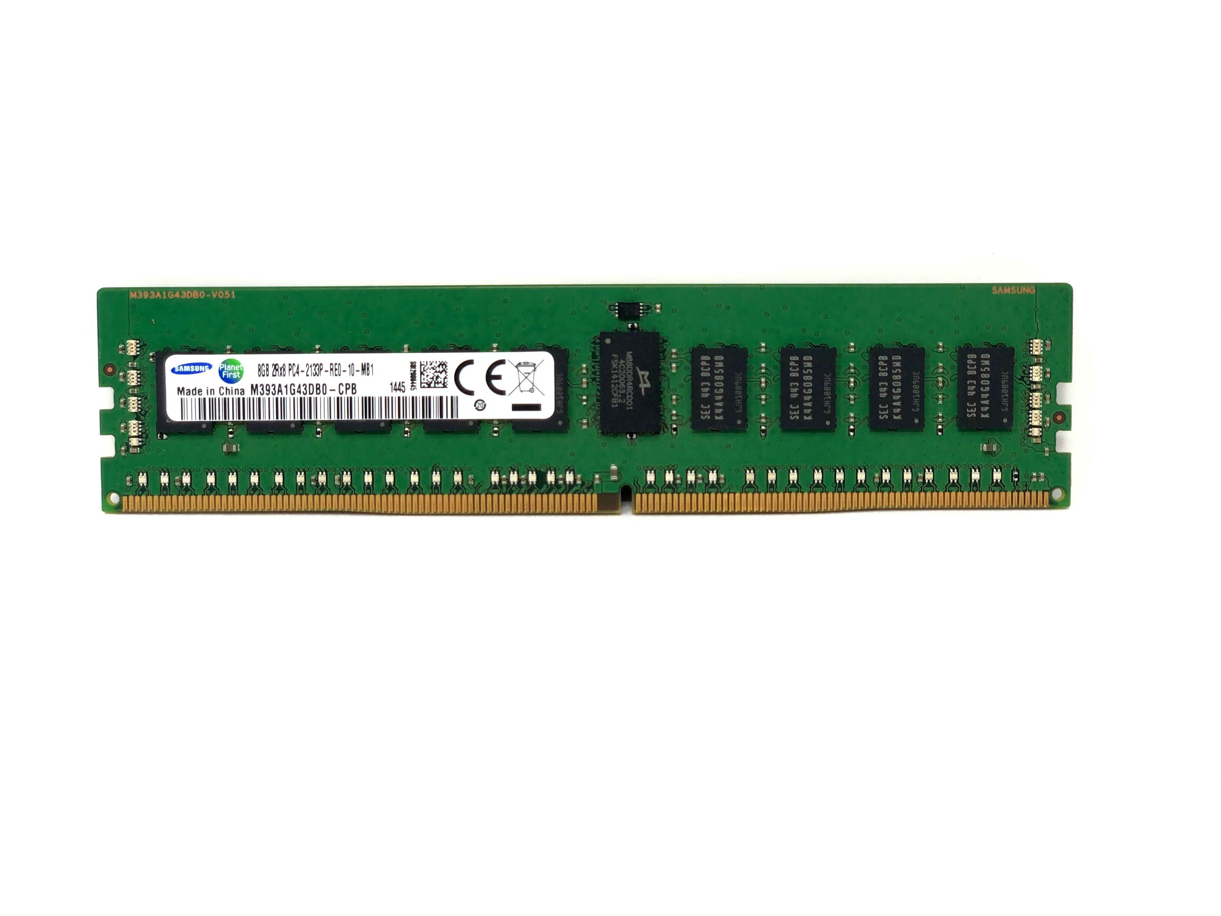 Samsung 8GB 2Rx8 PC4-2133P DDR4 ECC Registered Memory (M393A1G43DB0-CPB)