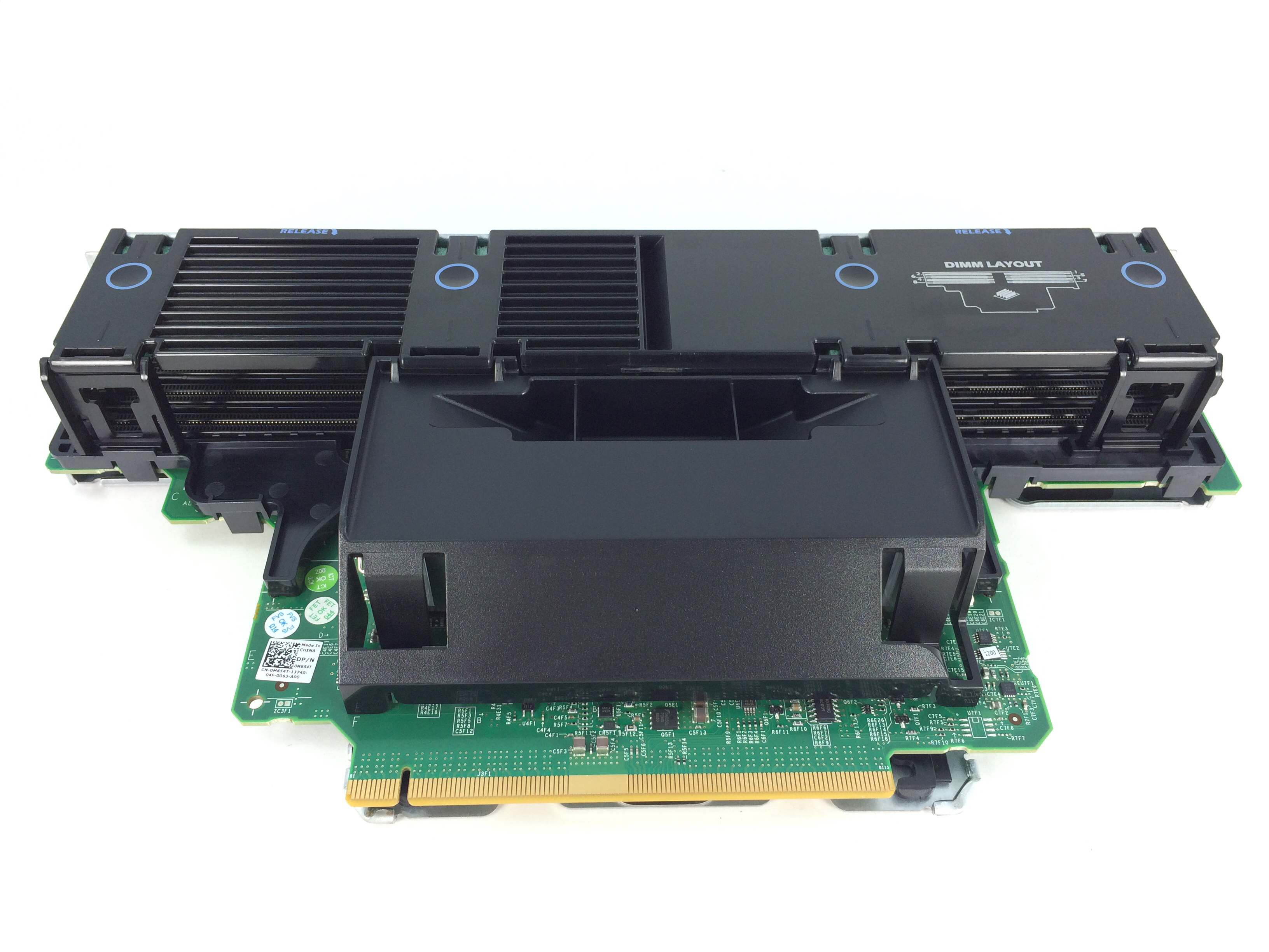 Dell PowerEdge R910 Ram Memory Riser Board (M654T)