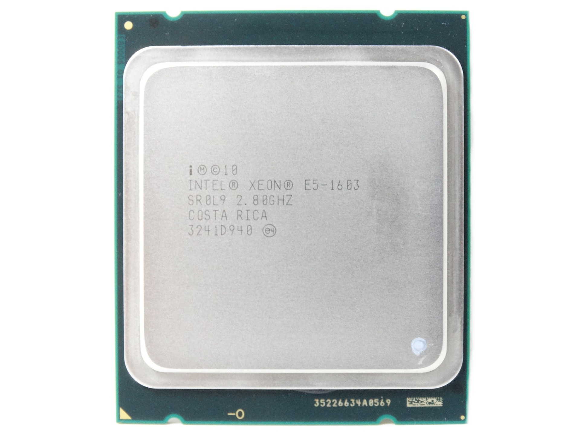 Intel Xeon E5-1603 2.8GHz Quad Core 10MB Cache LGA2011 CPU Processor (SR0L9)