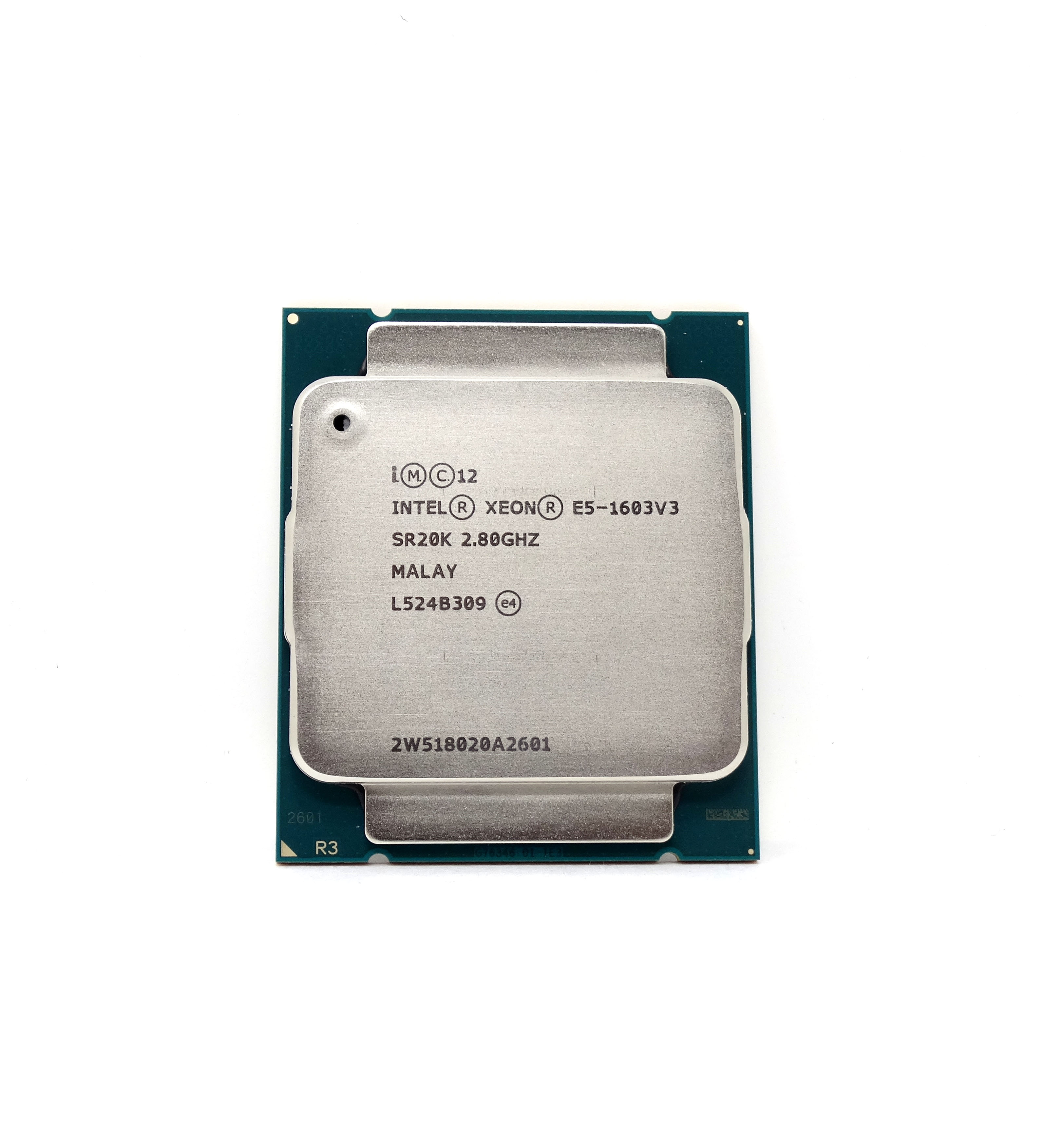 Intel Xeon E5-1603V3 2.80GHz Quad Core 10MB LGA2011 CPU Processor (SR20K)