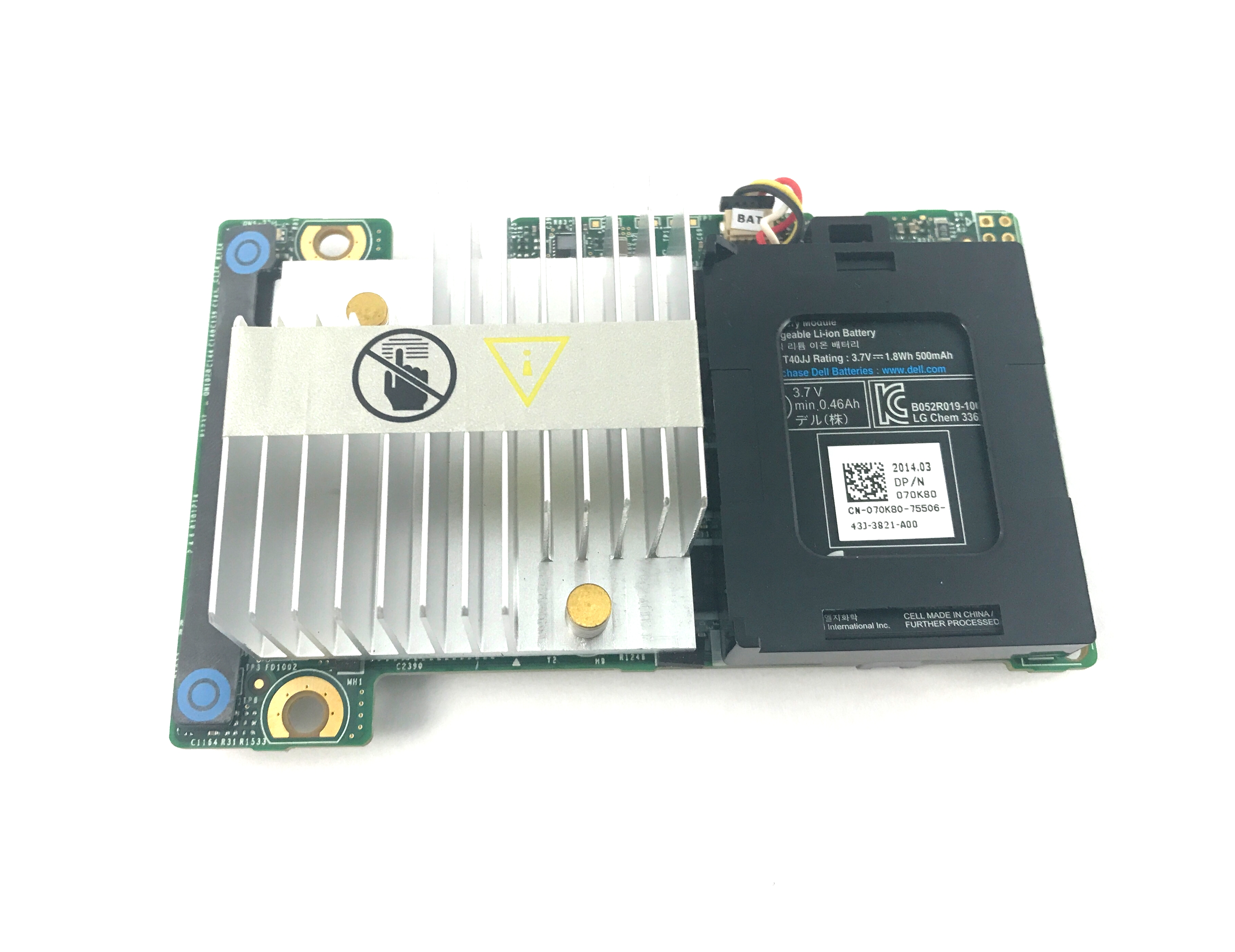 DELL PERC H710P 6GBPS 1GB Mini Mono RAID Controller w/ Battery 0TY8F9 (TY8F9)
