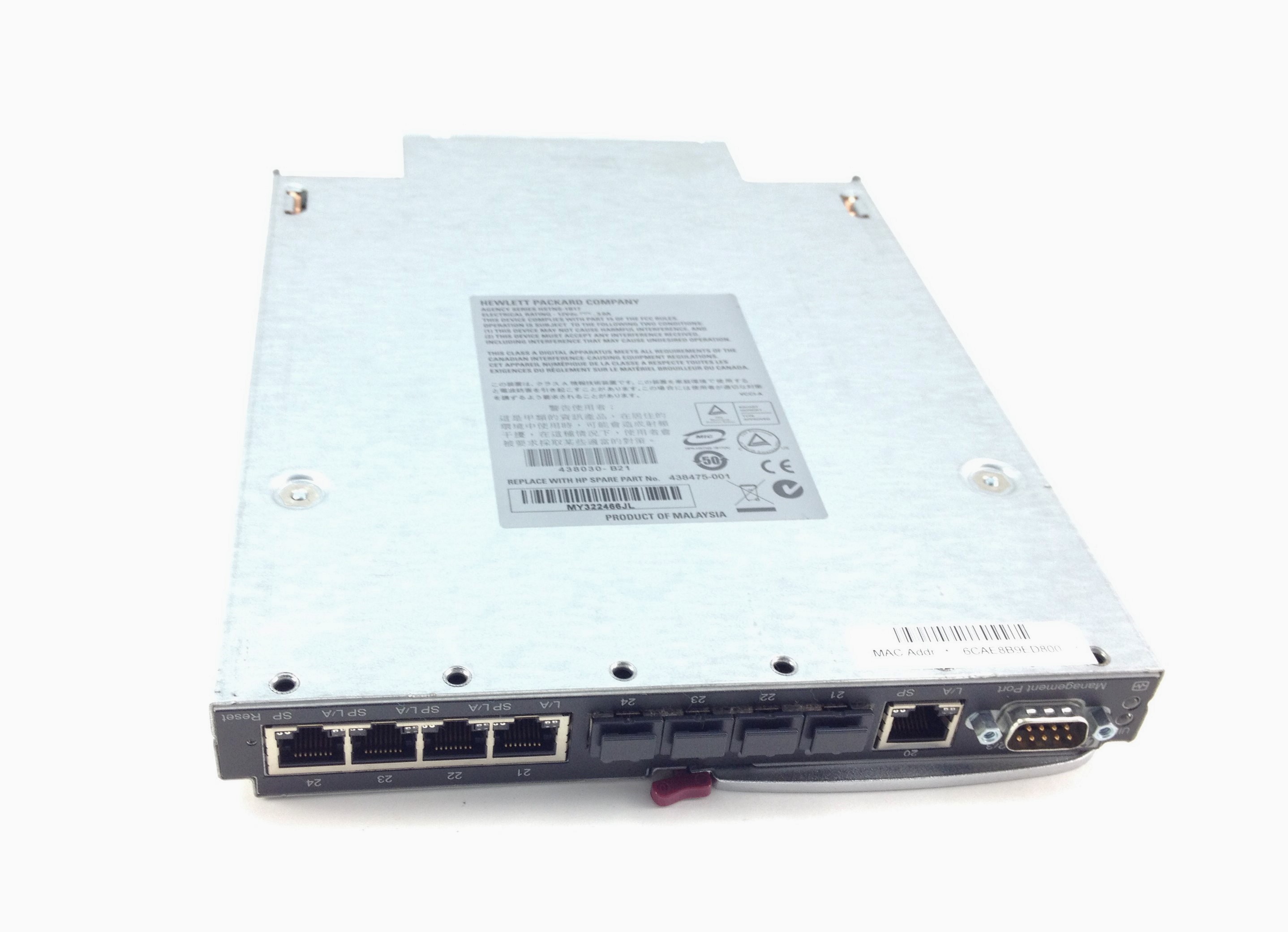 HP Gbe2C Layer 2/3 Ethernet Blade Switch (438030-B21)