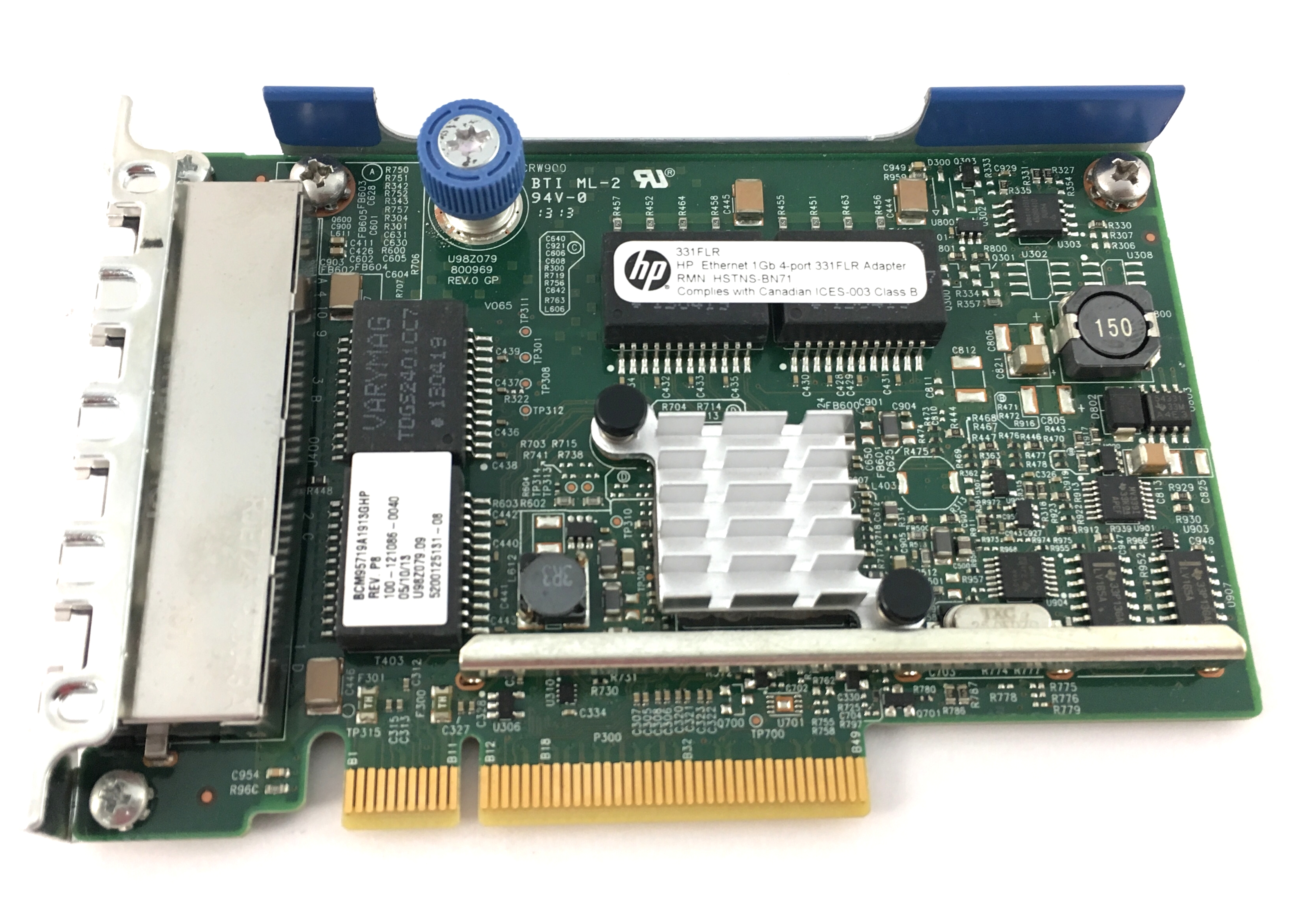 HP 331FLR 1GB 4-Port Ethernet Adapter 789897-001 (634025-001)