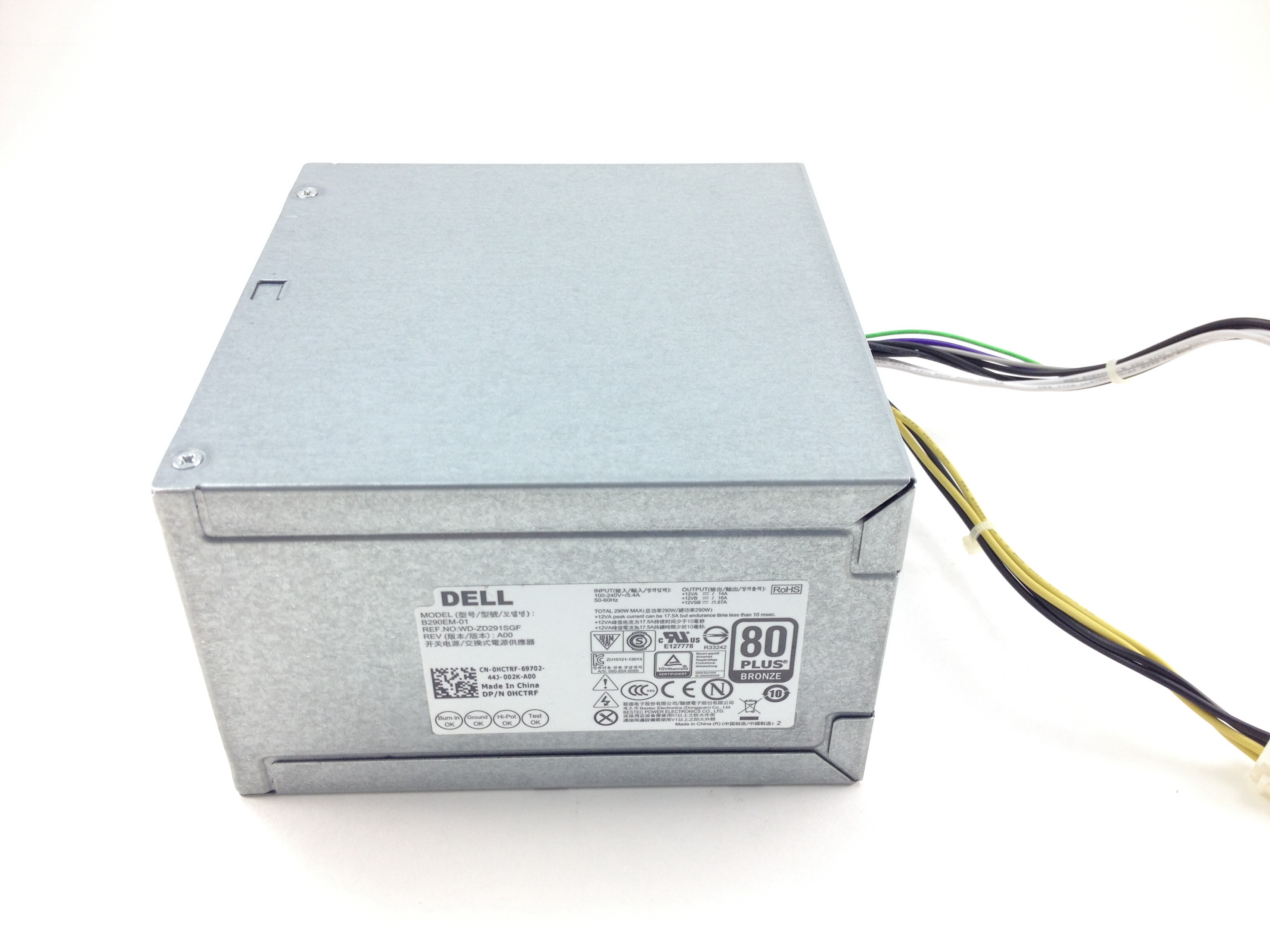 Dell Optiplex 7020 9020 T1700 290W Power Supply (B290EM-01)
