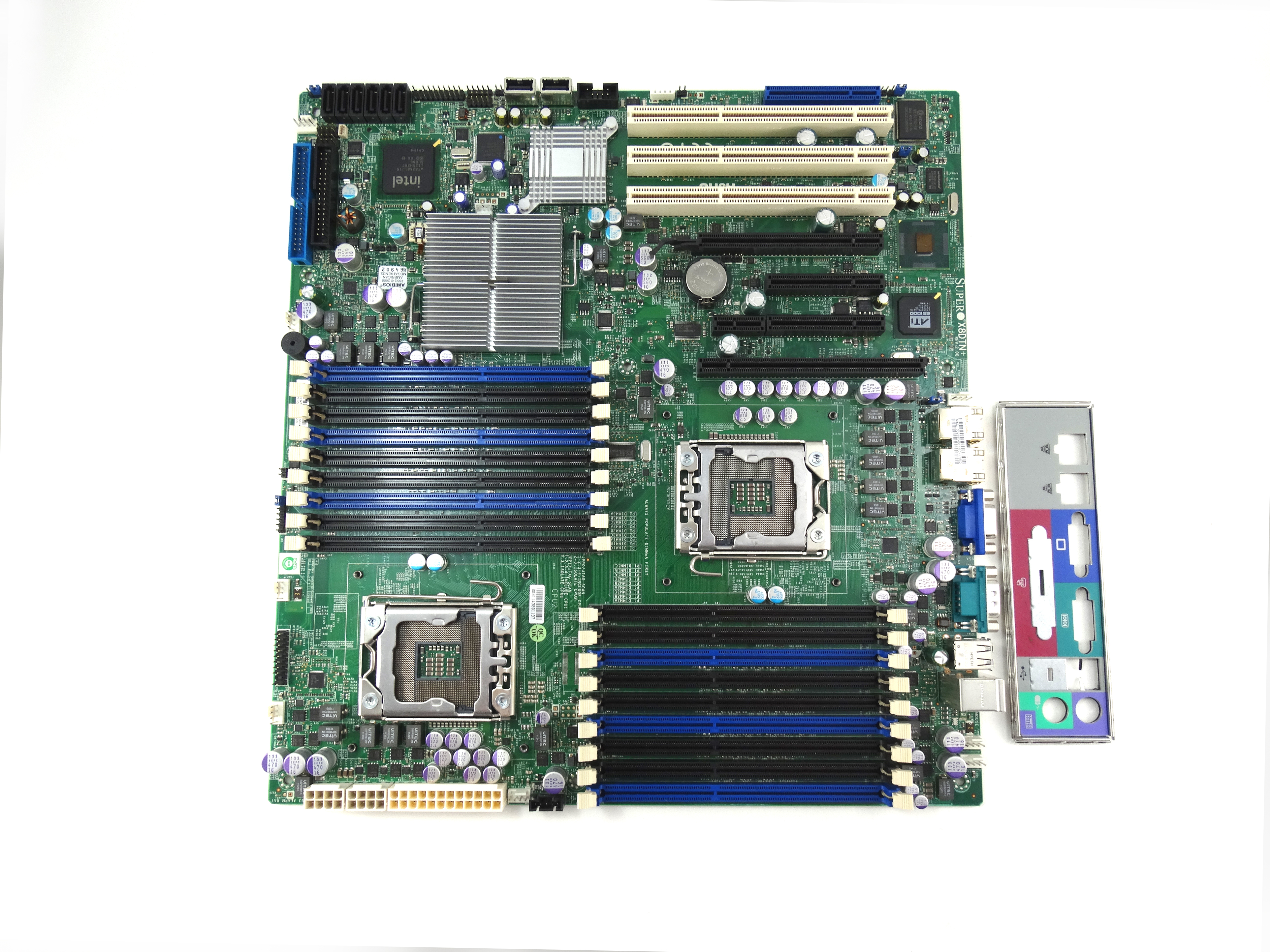 Supermicro Intel Dual Xeon LGA1366 DDR3 Server System Motherboard (X8DTN)