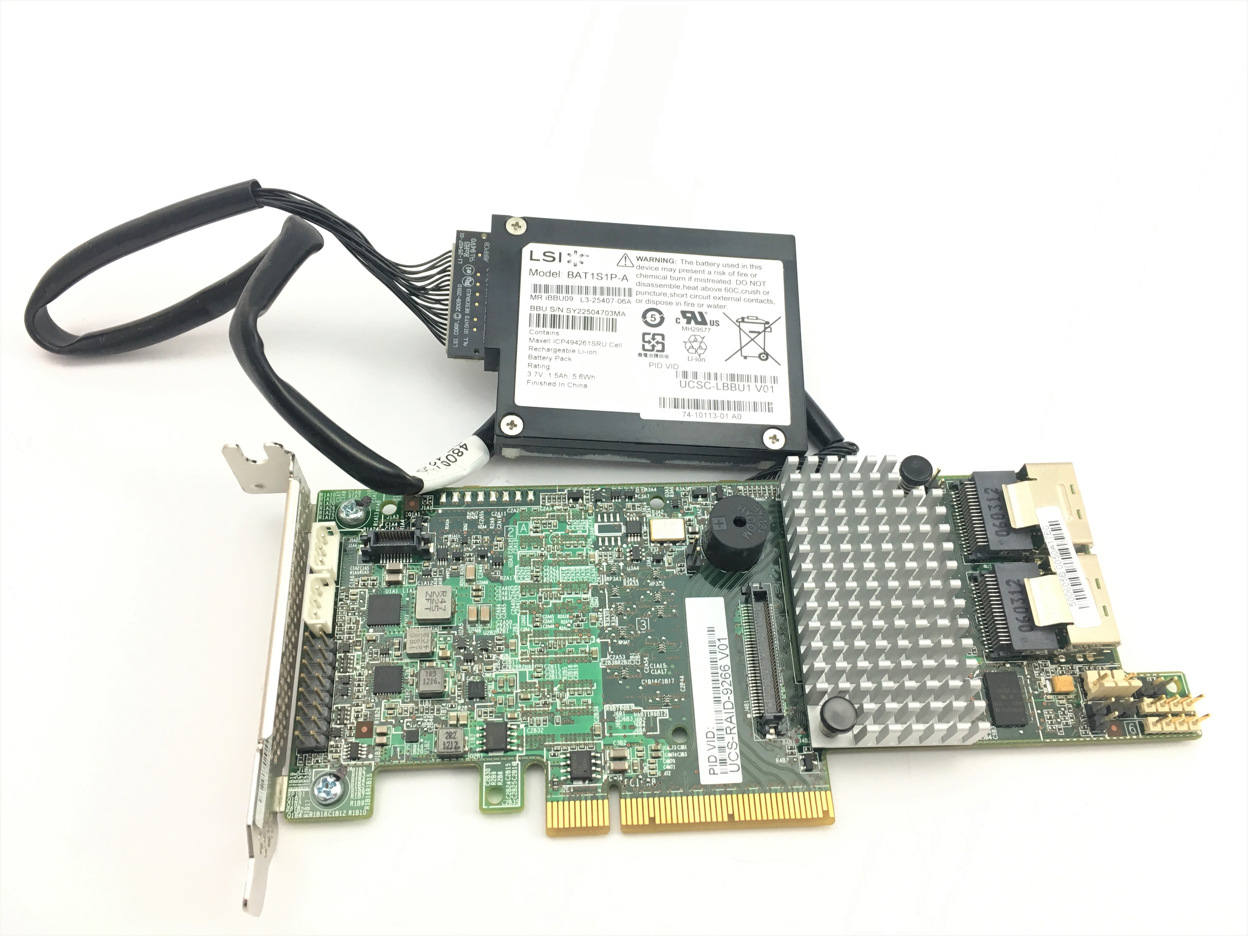 Cisco Megaraid 9266-8I SAS / SATA Raid Controller Card (UCS-RAID-9266)