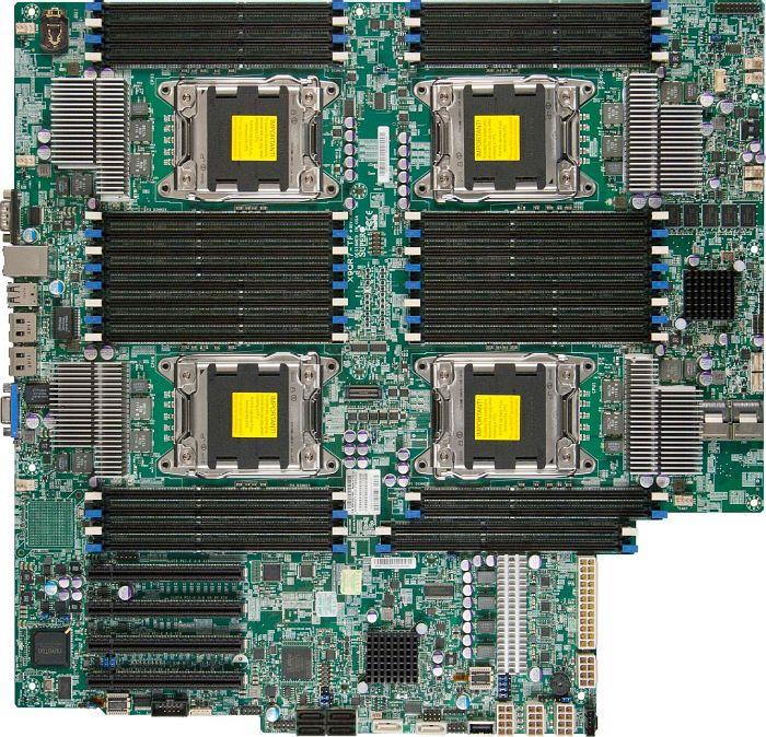 SuperMicro Intel C602 Chipset Xeon Quad LGA2011 Socket System Board (X9QRI-F)