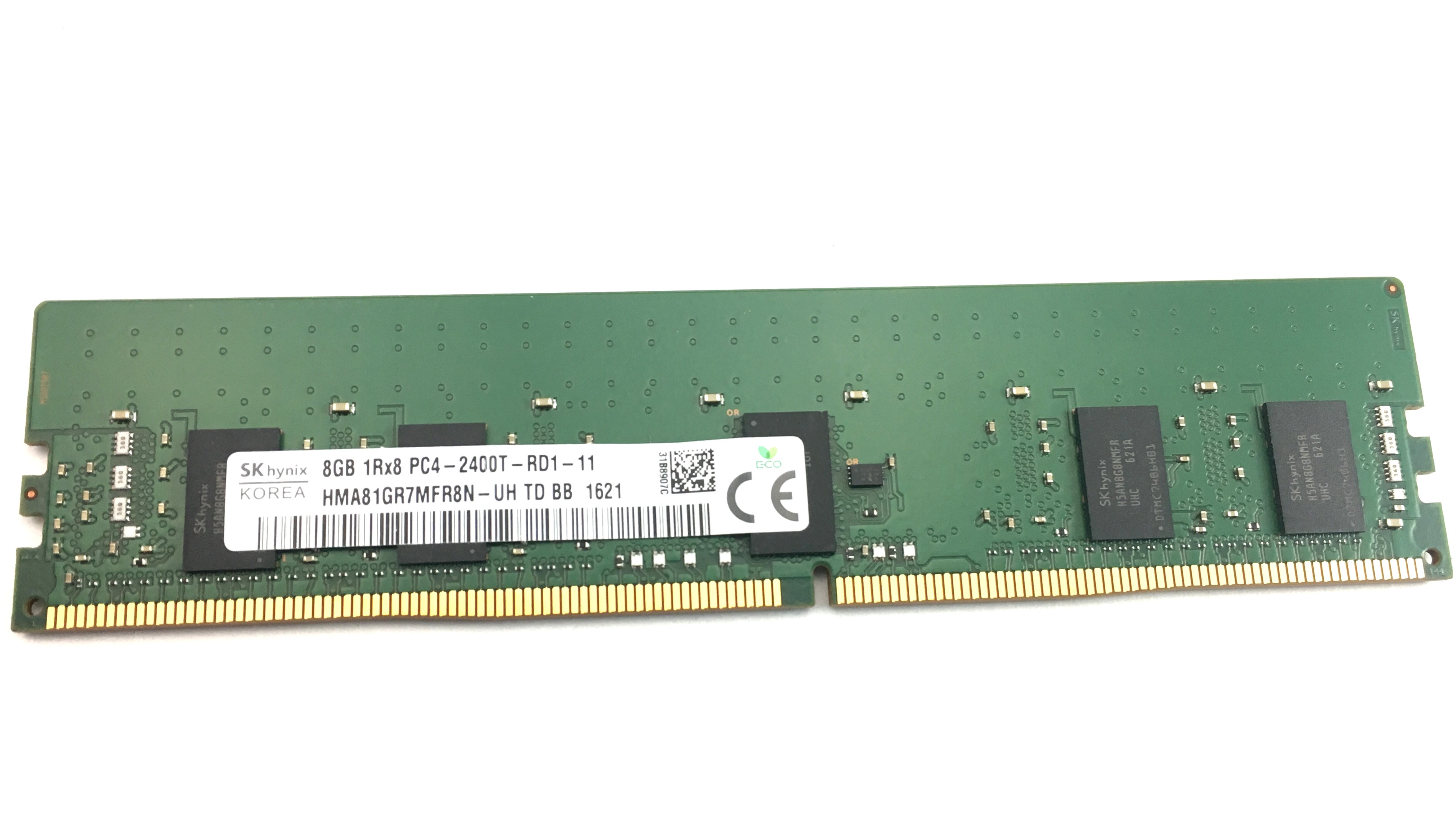 SKHynix 8GB 1Rx8 PC4-2400T DDR4 ECC Registered Memory (HMA81GR7MFR8N-UH)