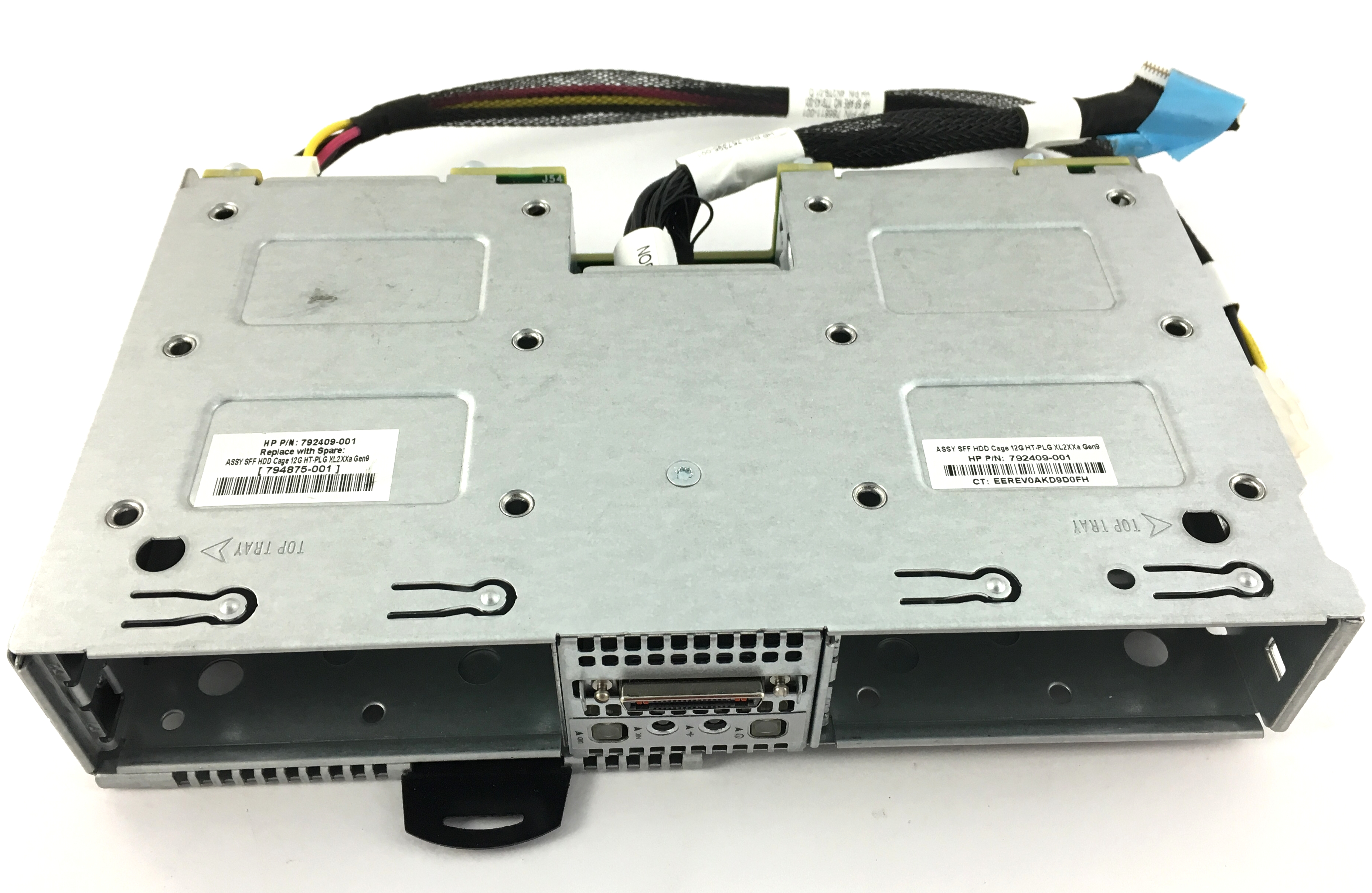 HP 4-Bay 2.5'' SFF HDD Backplane Assembly Cage For HPe Proliant Xl230 A G9 Server (794875-001)