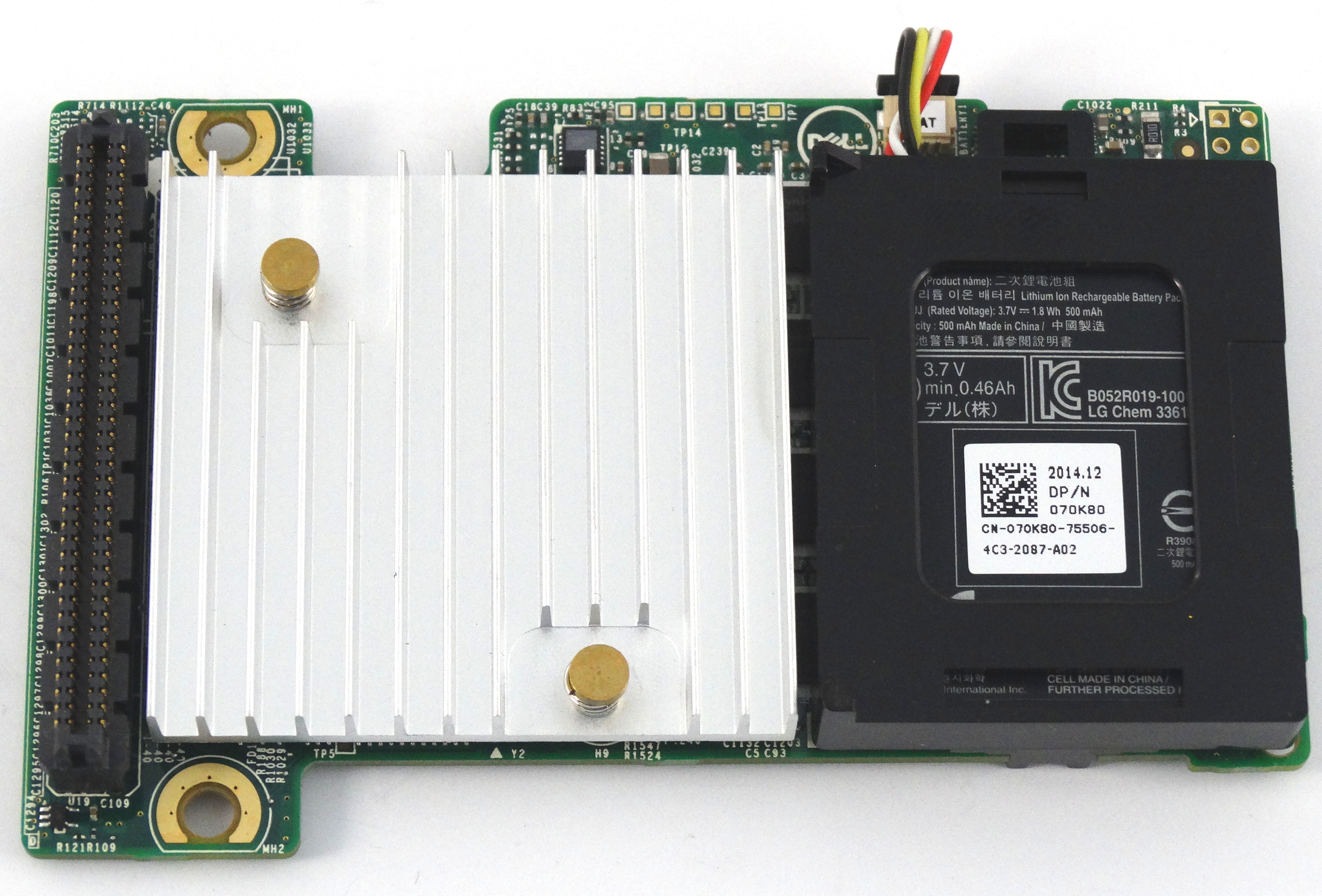 Dell PERC H710P 6GBPS 1GB Mini Blade RAID Controller w/ Battery (PK2W9)