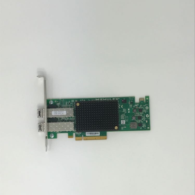 Emulex Dual SFP Port 10GB PCI-E FC Network Adapter Card (P005414-01H)
