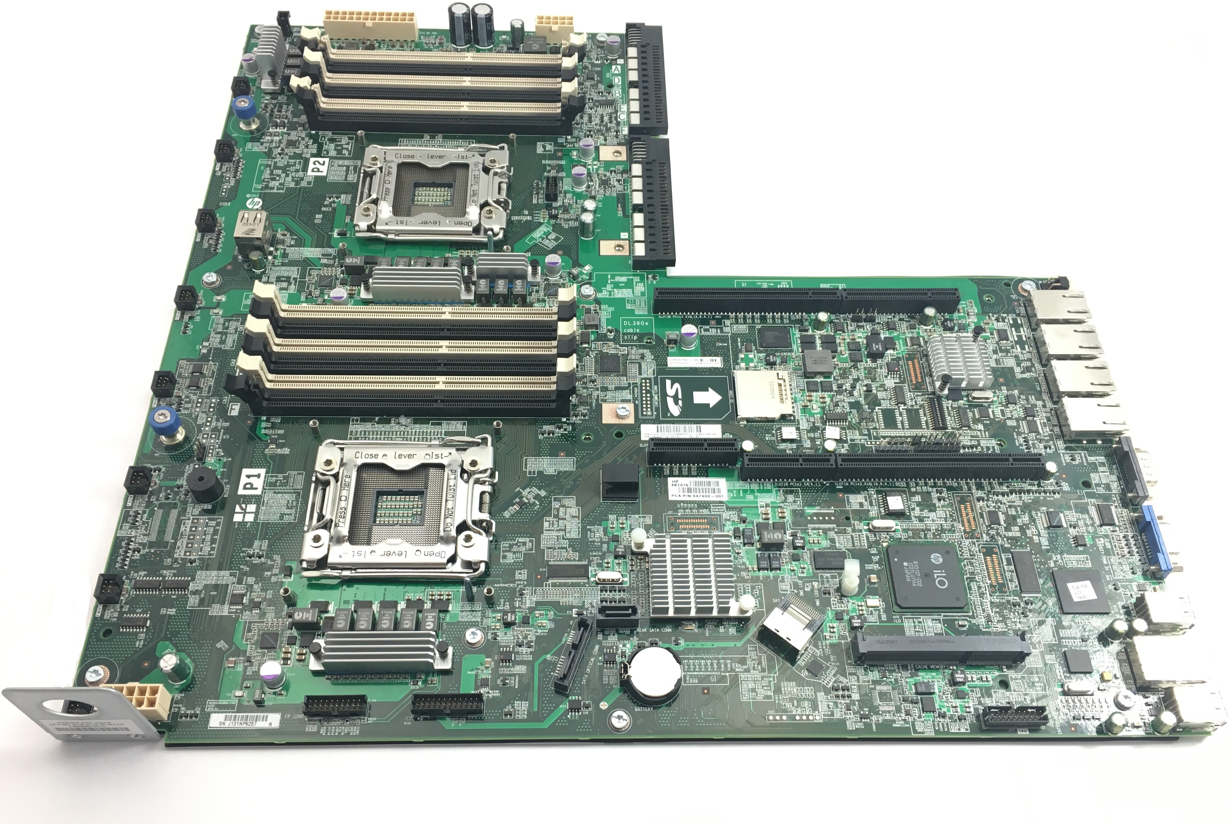 HP Motherboard For Proliant DL360e DL380e G8 Server System Board (647400-001)