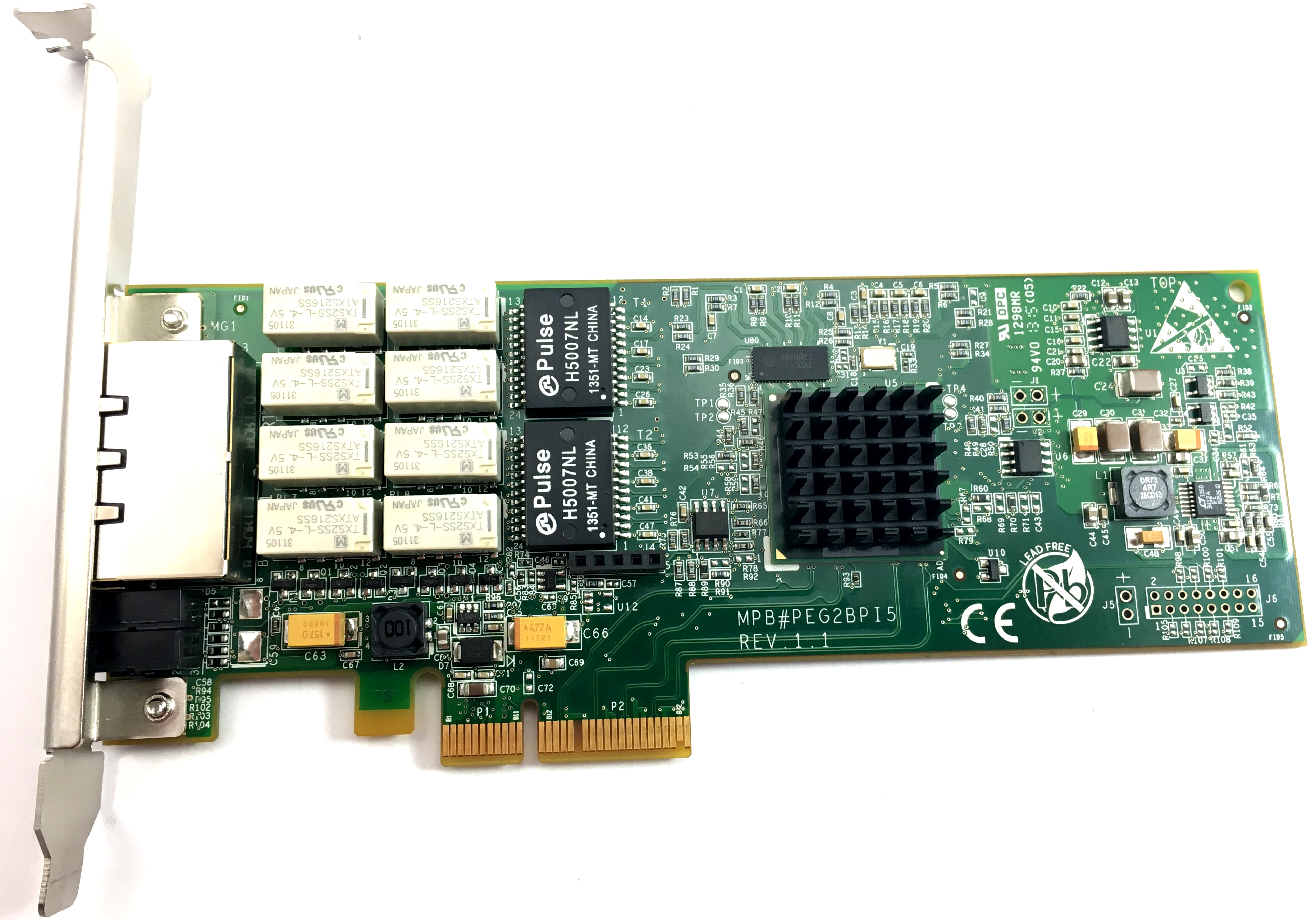 Silicom  Dual Port Copper Gigabit Ethernet Pci Express Bypass Adapter (PEG2BPI6)