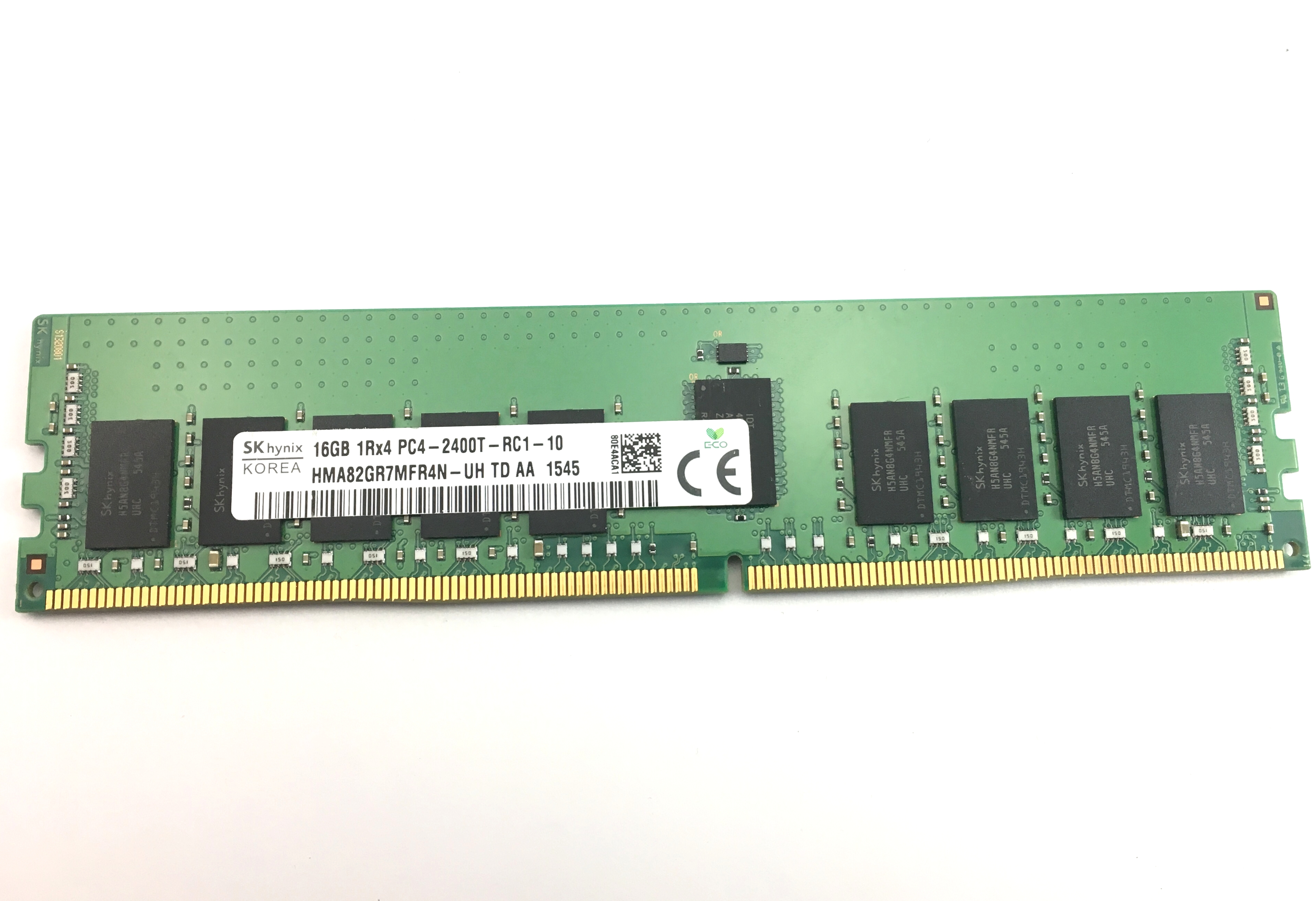 Hynix 16GB 1Rx4 PC4-2400T DDR4-19200T ECC Registered Memory (HMA82GR7MFR4N-UH)