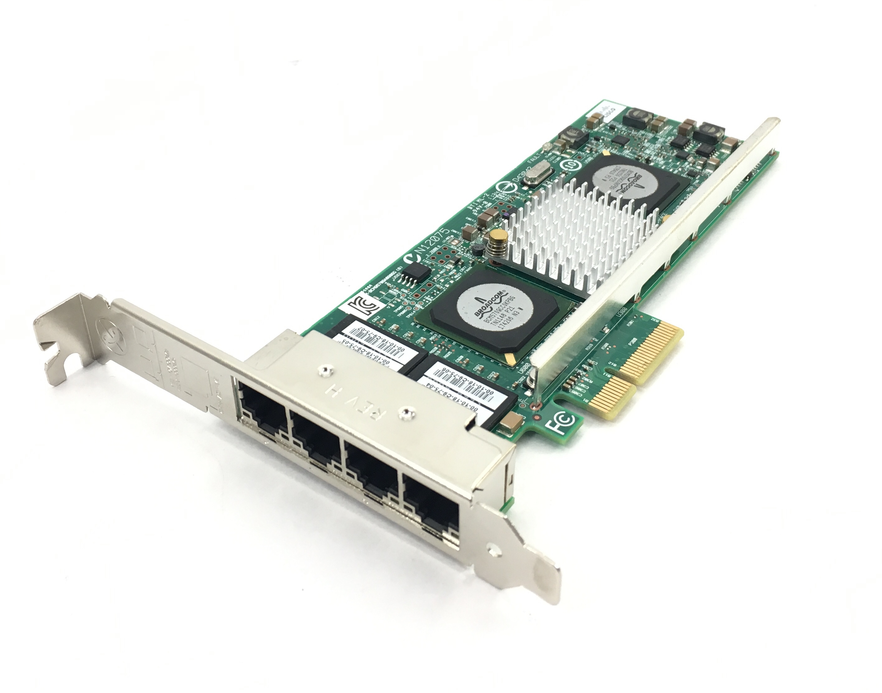 Cisco Broadcom Netxtreme II 1GB PCI-E Quad Port Ethernet Adapter Card (74-7069-02)