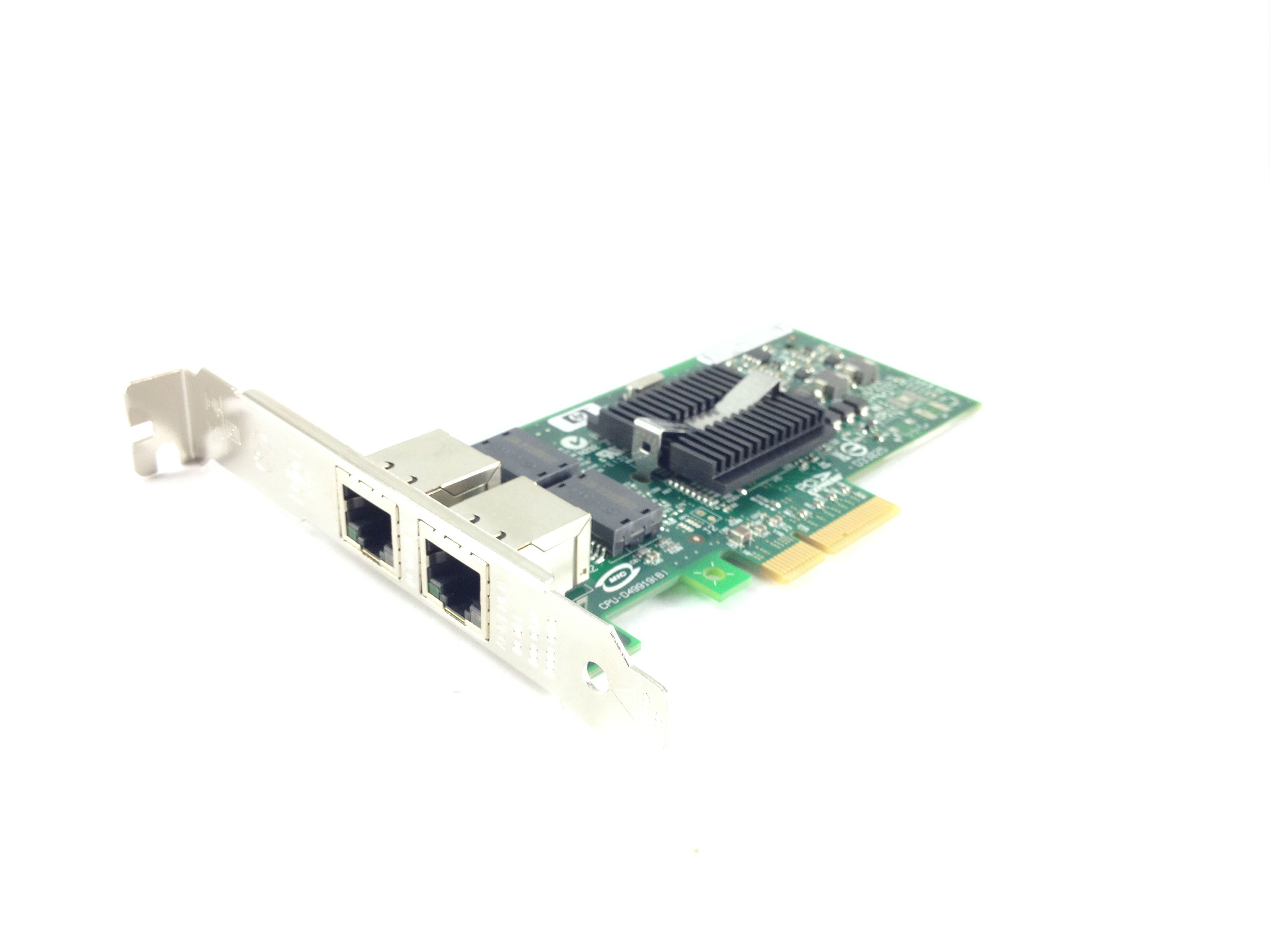 HP NC360T PCI-E DUAL PORT GIGABIT SERVER ADAPTER (412651-001)