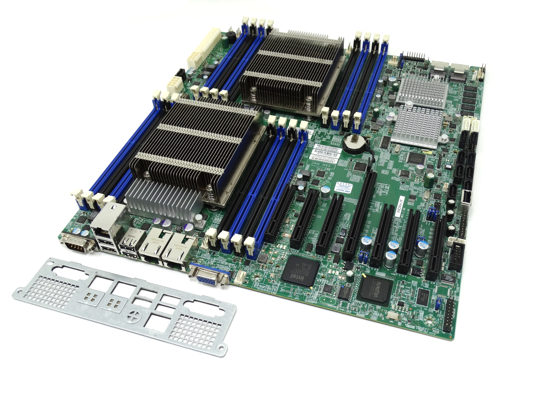 Supermicro Dual Intel Xeon LGA2011 E-ATX Server System Mother Board (MBD-X9DRH-7F)