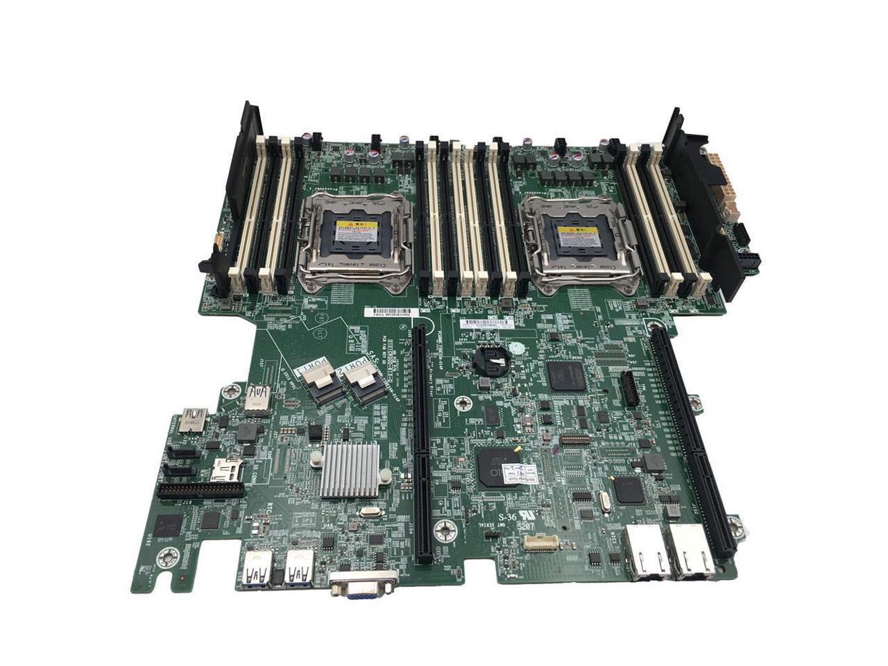 HP DL160 Gen9 2 E5-2600V3 LGA-2011 Sockets 16-Slot DDR4 Motherboard (P04335-001)