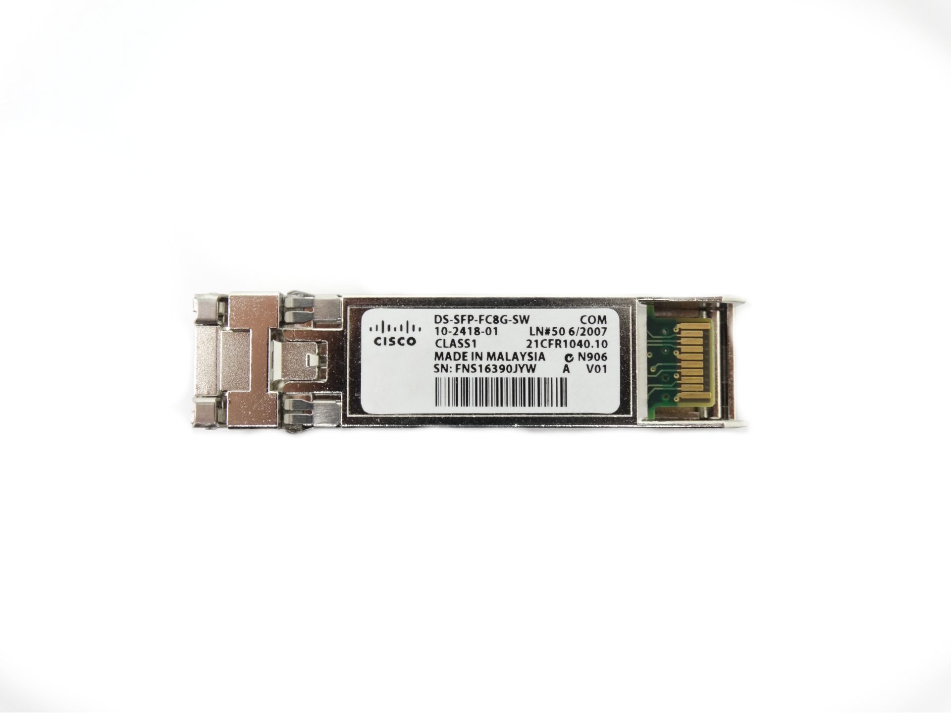 Cisco 8GB SFP+ Transceiver Module (10-2418-01)