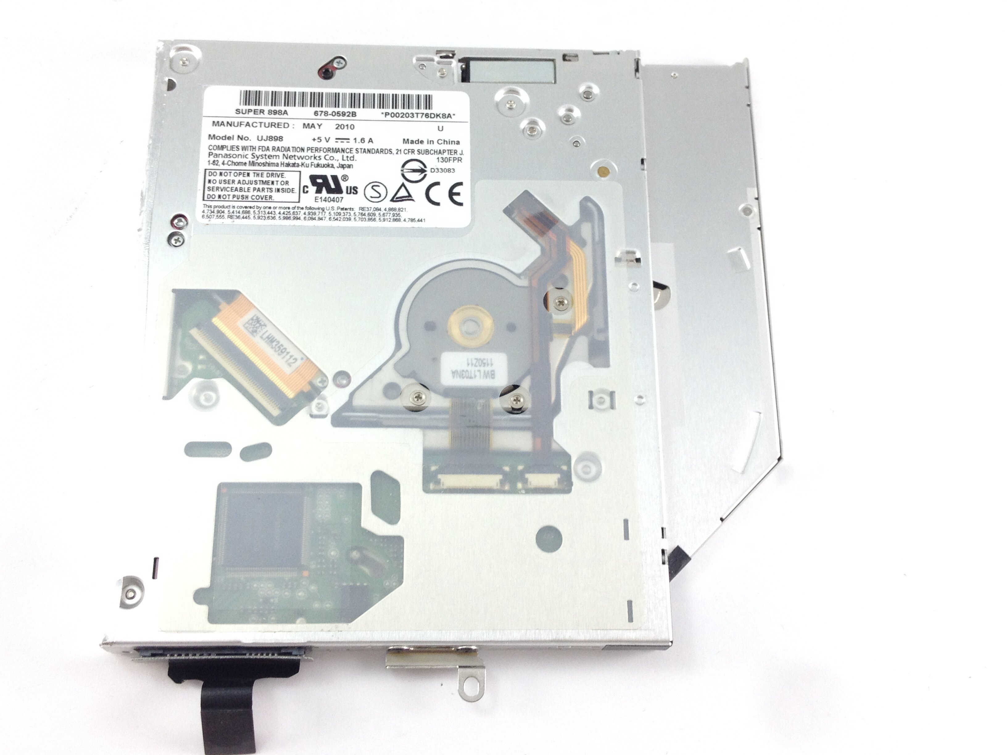 Apple Macbook Pro A1286 2010 SATA 15.4'' DVD-Rw Drive (678-0592B)