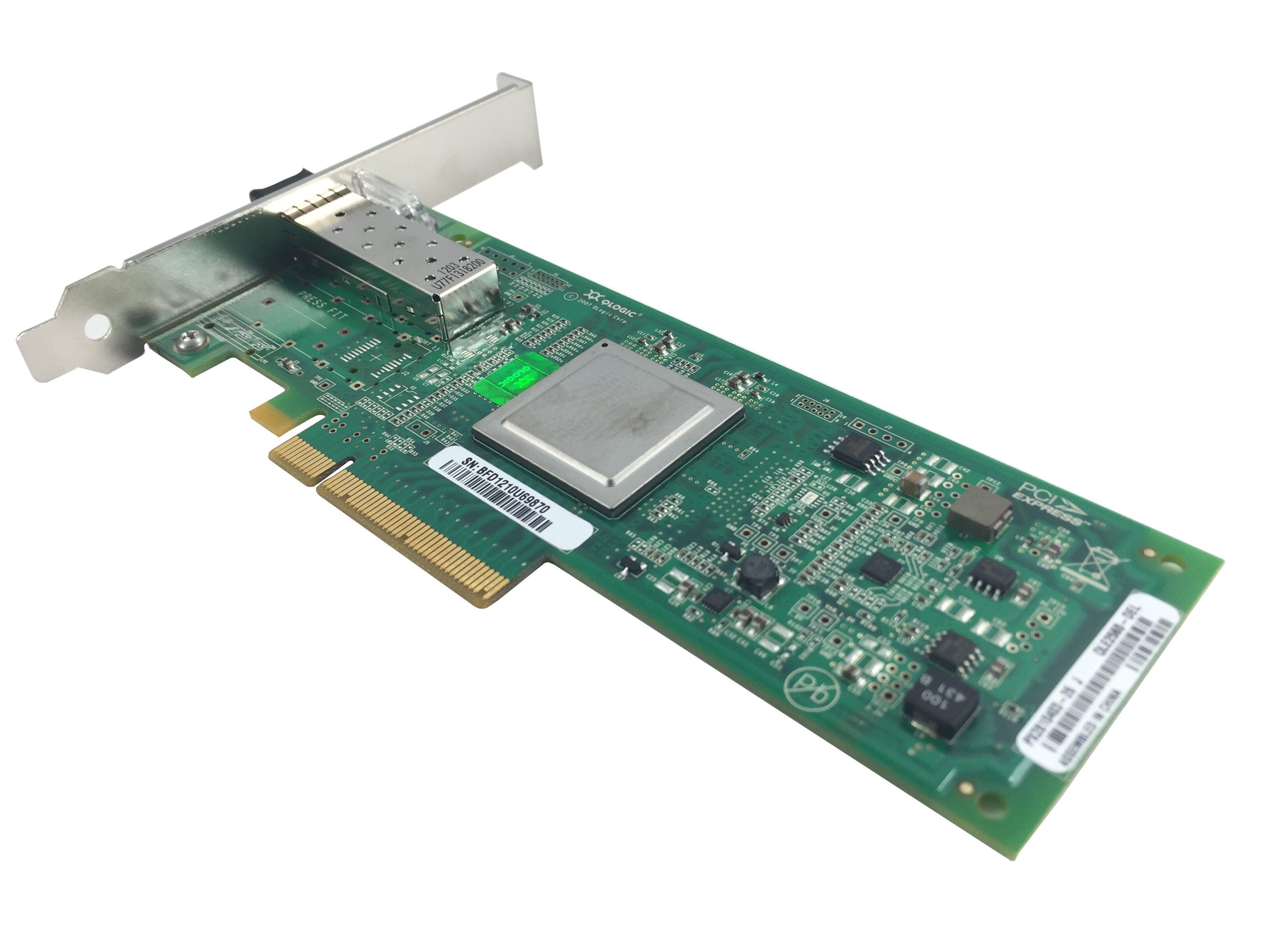 Dell Qlogic QLE2560 8GB Single Port Fibre Channel PCI-E HBA (6H20P)