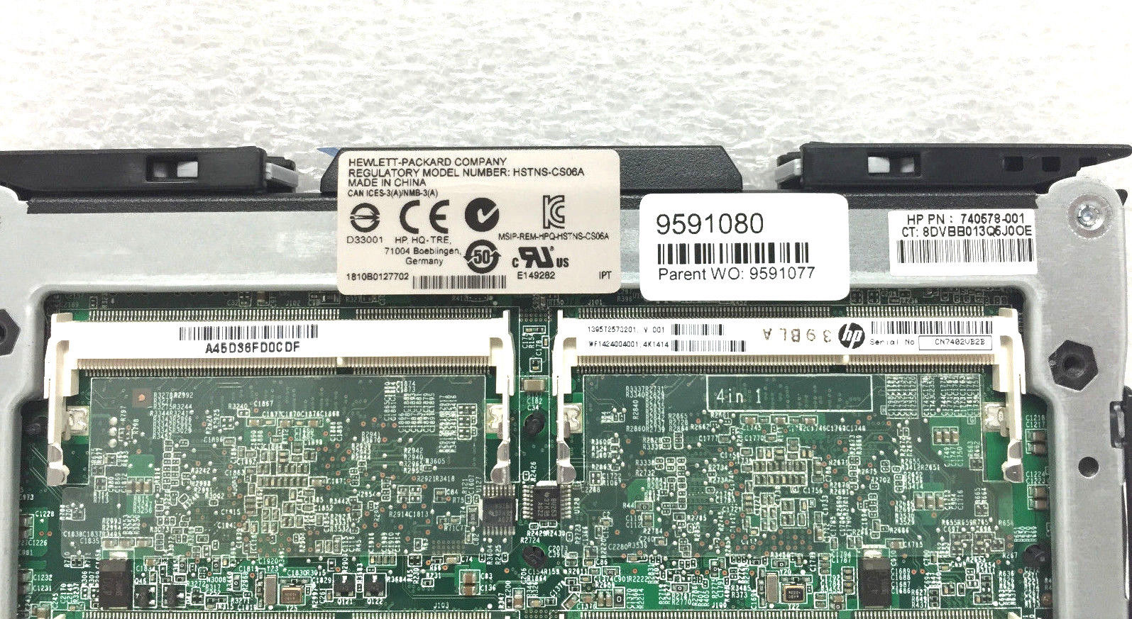 HP Proliant M700 AMD Opteron X2150 1.5GHz Server Cartridge (740578-001)